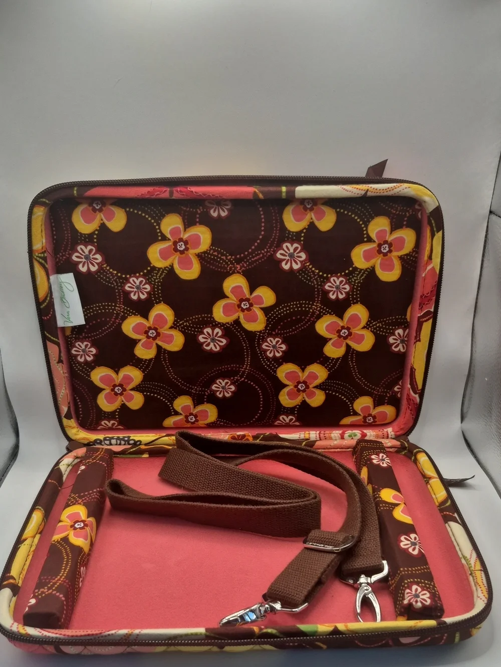 Vera Bradley QUILTED BUTTERCUP LAPTOP PORTFOLIO CASE